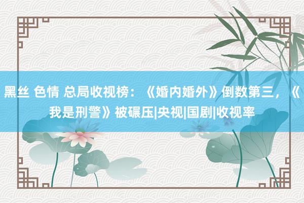 黑丝 色情 总局收视榜：《婚内婚外》倒数第三，《我是刑警》被碾压|央视|国剧|收视率
